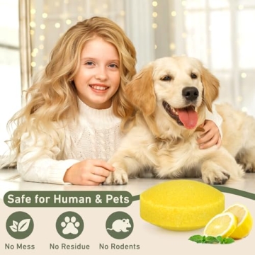 Natural Peppermint Lemon Mice Repellent Safe for Pets