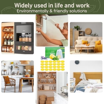 Natural Peppermint Lemon Mice Repellent Safe for Pets