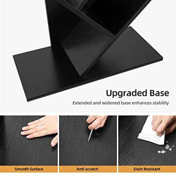 Stylish YITAHOME 9 Shelf Tree Bookshelf for Home