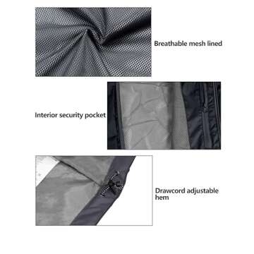 Lightweight Women's Waterproof Rain Jacket - Little Donkey Andy