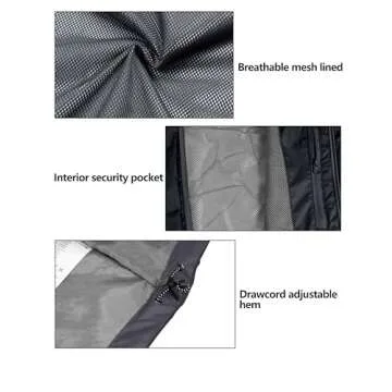 Lightweight Women's Waterproof Rain Jacket - Little Donkey Andy