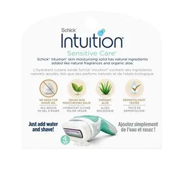 Schick Intuition Refills for Women - Sensitive Shaving Made Easy