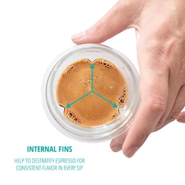 KRUVE Propel Espresso Cups - Better Tasting Coffee Mugs