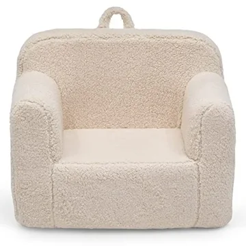 Delta Children Cozee Sherpa Chair - Soft and Cozy for Kids
