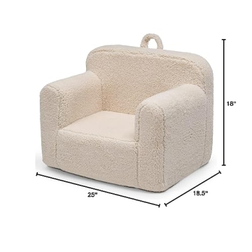 Delta Children Cozee Sherpa Chair for Toddlers - Comfy & Stylish