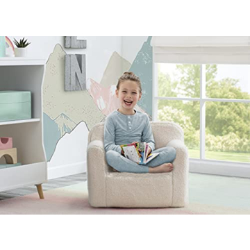Delta Children Cozee Sherpa Chair for Toddlers - Comfy & Stylish