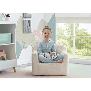 Delta Children Cozee Sherpa Chair for Toddlers - Comfy & Stylish