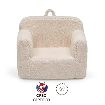 Delta Children Cozee Sherpa Chair for Toddlers - Comfy & Stylish