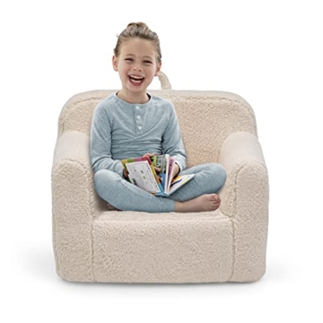 Delta Children Cozee Sherpa Chair for Toddlers - Comfy & Stylish