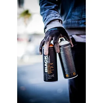 Montana Cans BLACK Spray Paint 400ml For Creativity
