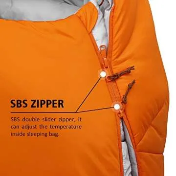 Winner Outfitters Mummy Sleeping Bag for Colder Climates