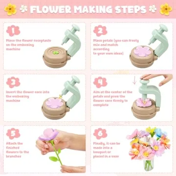 DIY Flower Bouquets Craft Kits for Kids - Creative Fun