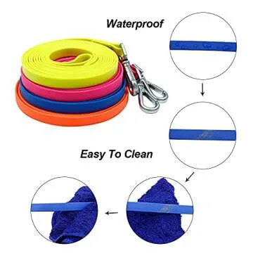 Long Waterproof Training Dog Leash for Outdoor Adventures