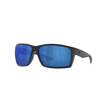 Costa Del Mar Men’s Rectangular Sunglasses - Blackout Frame