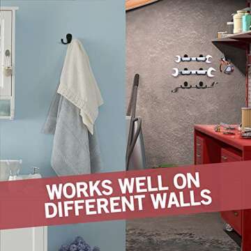 Jack N’ Drill Double Coat Hooks - Versatile & Easy to Install