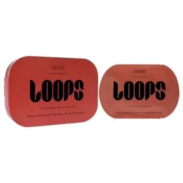 LOOPS WEEKLY RESET - Rejuvenating Hydrogel Eye Mask Kit - Brighten, Hydrate, Nourish and Help Reduce Wrinkles for Refreshed Eyes - Reduces Signs of Puffiness - For Resilient-Looking Skin - 5 Pc