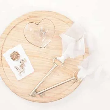 Socomi Ivory Chiffon Fringe Ribbon for Weddings and Crafts