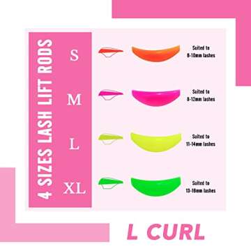 PERMANIA Lash Lift Rods for Stunning Eyelash Curls