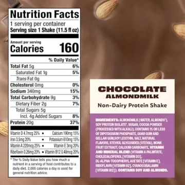 Premier Protein Almondmilk Shake – 20g Plant-Based Protein