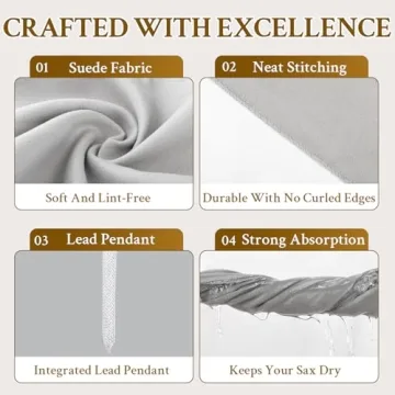 Alto Saxophone Cleaning Kit for Musicians and Students