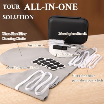 Alto Saxophone Cleaning Kit for Musicians and Students