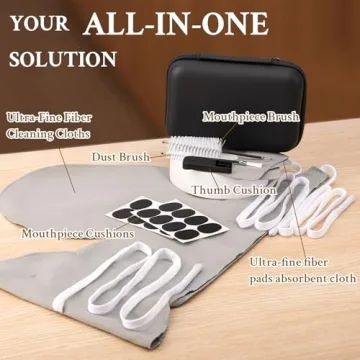 Alto Saxophone Cleaning Kit for Musicians and Students