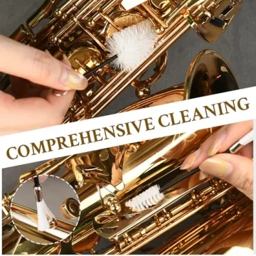 Alto Saxophone Cleaning Kit for Musicians and Students