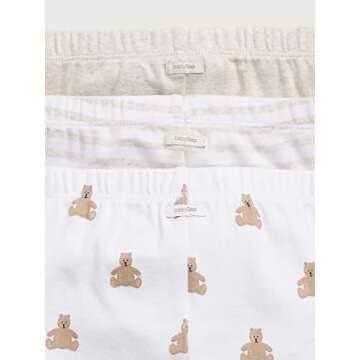 GAP Unisex Baby First Favourite Pull-on Pants Leggings, Oatmeal Heather, 6-12 Months US