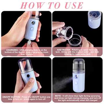 Honoson Nano Facial Mister Portable Facial Hydrator