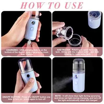 Honoson Nano Facial Mister Portable Facial Hydrator