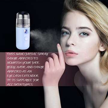 Honoson Nano Facial Mister Portable Facial Hydrator