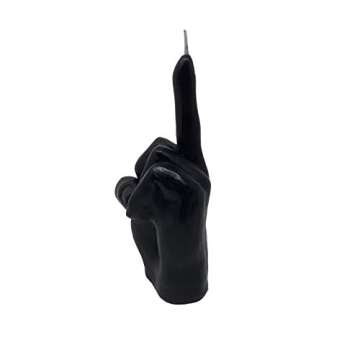 GUTE Middle Finger Candle - Fun Novelty Gift Idea Black