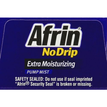 Afrin No Drip Extra Moisturizing Nasal Congestion Relief