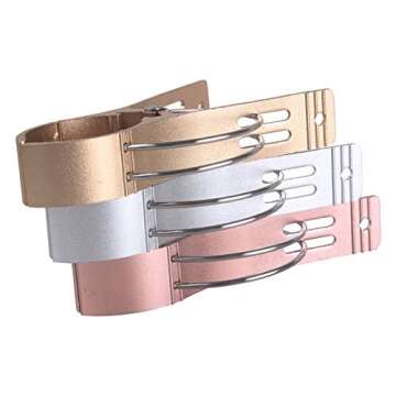 Durable Z ZICOME Aluminium Beach Towel Clips, 6 Pack