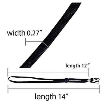 5 Pack Adjustable Length Lanyard for Women Men Kids Safety Convenient Handy Holder Hanger Strap Comfortable Around The Neck