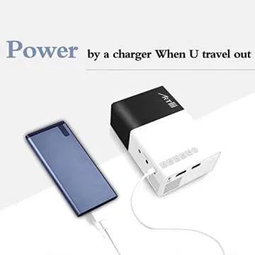 Artlii 2021 New Mini Projector for Movies and Kids