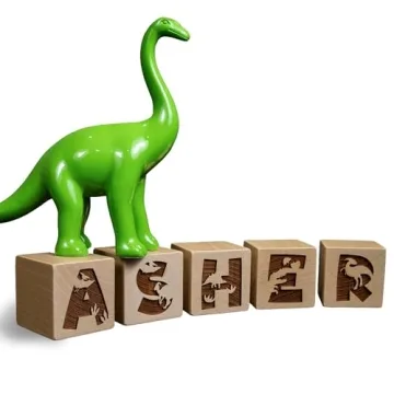 Custom Engraved Baby Blocks - Perfect Nursery Decor Gift