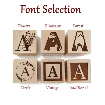 Custom Engraved Baby Blocks - Perfect Nursery Decor Gift