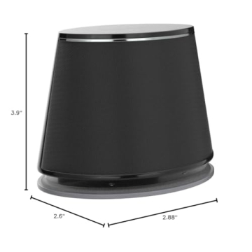 Amazon Basics Stereo 2.0 Speakers for PC or Laptop, 3.5mm Aux input, USB-Powered, 1 Pair, Black