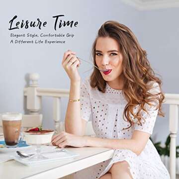 Patelai 12 Pieces Heart Shaped Spoon Stainless Steel Tea Flatware Set, 5.7 Inch Coffee Sugar Spoon Ice Cream Cake Dessert Stirring for Home, Restaurant and Valentine's Day Present