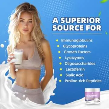 iMATCHME Bovine Colostrum Powder for Gut Health and Immunity