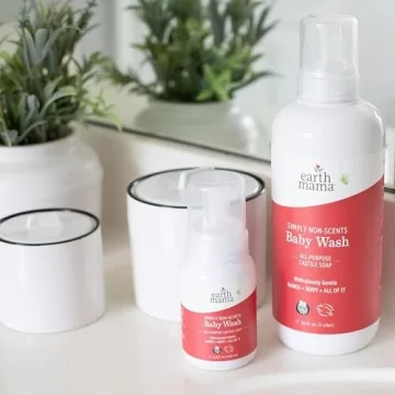 Earth Mama Non-Scents Baby Wash Refill for Sensitive Skin