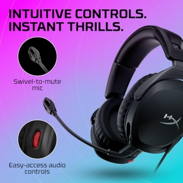 HyperX Cloud Stinger 2 Wired Gaming Headset with Mic
