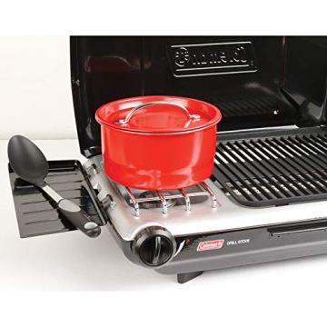 Coleman 2-in-1 Camping Grill & Stove with 20,000 BTUs