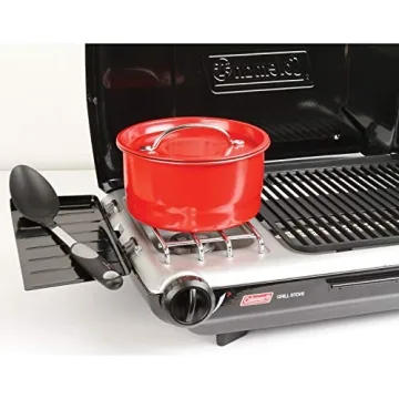 Coleman 2-in-1 Camping Grill & Stove with 20,000 BTUs