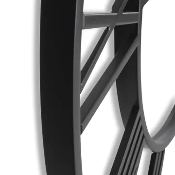 Large Decorative Metal Wall Clock for Any Room