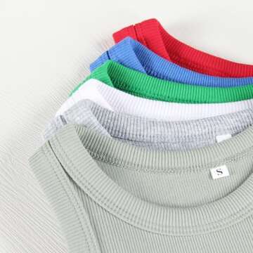 Artfish Women Sleeveless Racerback Crop Top in Grey