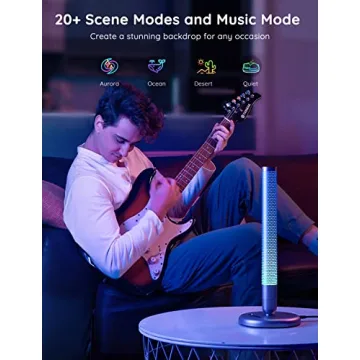 Govee Smart Table Lamp with 25 Scene Modes and Music Sync