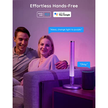 Govee Smart Table Lamp with 25 Scene Modes and Music Sync