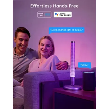 Govee Smart Table Lamp with 25 Scene Modes and Music Sync